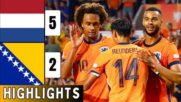 WATCH VIDEO Netherlands 5-2 Bosnia-Herzegovina 2024.09.07 All Goals Highlights, Video highlights Netherlands 5-2 Bosnia-Herzegovina, Clip Netherlands 5-2 Bosnia-Herzegovina all goals highlights, See live result Netherlands 5-2 Bosnia-Herzegovina, Netherlands Full Goals Highlight, Bosnia Herzegovina Full Goals Highlight, Bosnia-Herzegovina Goals Highlights, UEFA Nations League Goals Highlight