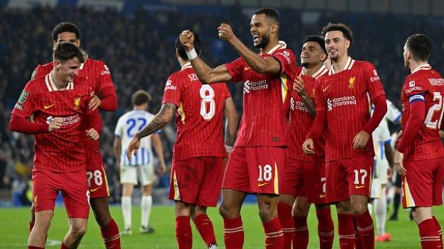 WATCH VIDEO Highlights Brighton 2-3 Liverpool 2024.10.30 All Goals, Video highlights Brighton 2-3 Liverpool, Clip Brighton 2-3 Liverpool all goals highlights, See live reusult Brighton 2-3 Liverpool, Brighton Full Goals Highlights, Liverpool Full Goals Highlight, Watch EFL Cup Full Match Final, EFL Carabao Cup, EFL Cup Full Goals Highlights, Video bóng đá EFL Cup hôm nay