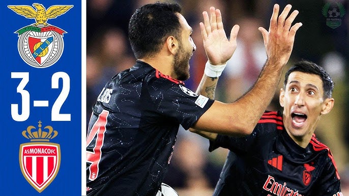 WATCH VIDEO Highlights AS Monaco 2-3 Benfica 2024.11.27 Di Maria tỏa sáng, Video highlights AS Monaco 2-3 Benfica, Clip AS Monaco 2-3 Benfica all goals highlights, See live result AS Monaco 2-3 Benfica, AS Monaco Full Goals Highlight, Benfica Full Goals Highlight, Clip bàn thắng AS Monaco 2-3 Benfica, Video trận đấu AS Monaco 2-3 Benfica, Champions League Full Goals Highlight, Video bóng đá Cúp C1 Châu Á, Clip kết quả bóng đá Cúp C1 Châu Âu hôm nay, Clip bóng đá Cúp C1 Châu Âu
