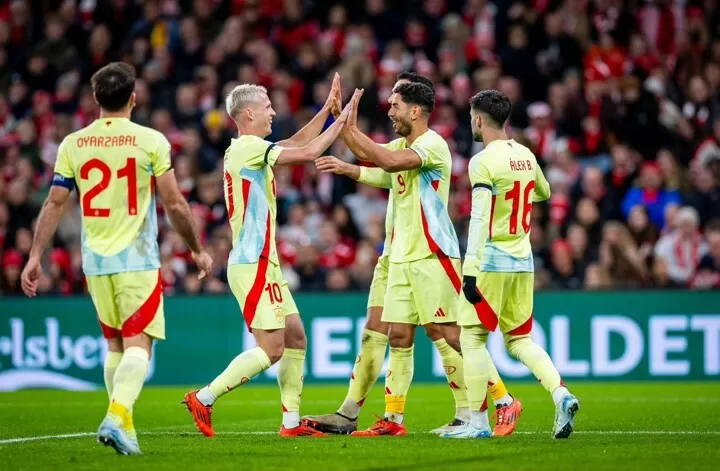 VIDEO Highights Denmark 1-2 Spain 2024.11.15 All Goals, Video highlights Denmark 1-2 Spain, Clip Denmark 1-2 Spain all goals highlights, See live result Denmark 1-2 Spain, Denmark Full Goals Highlight, Clip bàn thắng Denmark 1-2 Spain, Clip bàn thắng Đan Mạch 1-2 Tây Ban Nha, Spain Full Goals Highlight, UEFA Nations League Goals Highlight