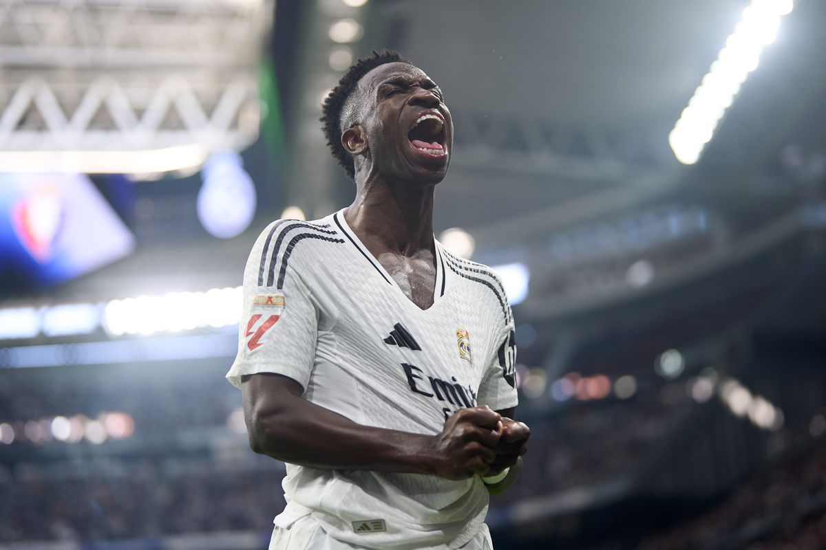 WATCH VIDEO Highlights Real Madrid 4-0 Osasuna 2024.11.09 Vinicius lập Hat-trick làm lu mờ Mbappe, Video highlights Real Madrid 4-0 Osasuna, Clip Real Madrid 4-0 Osasuna all goals highlights, See live ressult Real Madrid 4-0 Osasuna, Real Madrid Full Goals Highlight, Osasuna Full Goals Highlight, La Liga Full Highlight, La Liga Full Goals Highlight, La Liga Highlight, Clip bóng đá Tây Ban Nha, Clip kết quả bóng đá Tây Ban Nha hôm nay