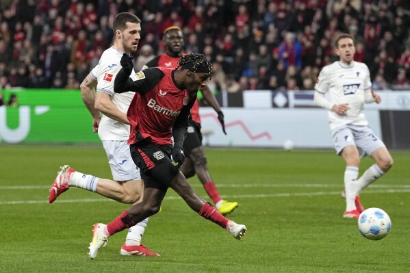 WATCH VIDEO Highlights Bayer Leverkusen 3-1 Hoffenheim 2025.02.02 All Goals, Video highlights Bayer Leverkusen 3-1 Hoffenheim, Clip Bayer Leverkusen 3-1 Hoffenheim all goals highlights, See live result Bayer Leverkusen 3-1 Hoffenheim, Bayer Leverkusen Full Goals Highlight, Hoffenheim Full Goals Highlights, Bundesliga Full Goals Highlight, Clip bóng đá Đức, Clip bóng đá ngoại hạng Đức, Clip kết quả bóng đá Đức hôm nay