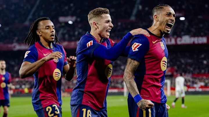 WATCH VIDEO Highlights Sevilla 1-4 Barcelona 2025.02.09 Bám sát ngôi đầu, Video highlights Sevilla 1-4 Barcelona, Clip Sevilla 1-4 Barcelona all goals highlights, See live result Sevilla 1-4 Barcelona, Sevilla Full Goals Highlight, Barcelona Full Goals Highlight, La Liga Full Goals Highlight, La Liga Full Highlight, La Liga Highlight, Clip bóng đá Tây Ban Nha, Clip kết quả bóng đá Tây Ban Nha hôm nay