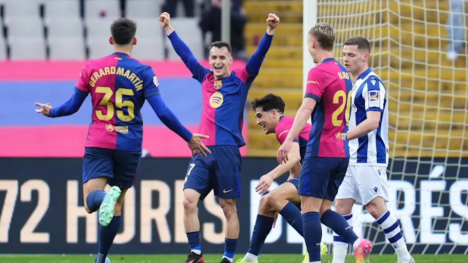 WATCH Highlights Barcelona 4-0 Real Sociedad 2025.03.02 Lấy lại ngôi đầu, Video highlights Barcelona 4-0 Real Sociedad, Clip Barcelona 4-0 Real Sociedad all goals highlights, See live result Barcelona 4-0 Real Sociedad, Barcelona Full Goals Highlight, Real Sociedad Full Goals Highight, La Liga Highlight, La Liga Full Goals Highlight, La Liga Full Highlight, Clip bóng đá Tây Ban Nha, Clip kết quả bóng đá Tây Ban Nha hôm nay