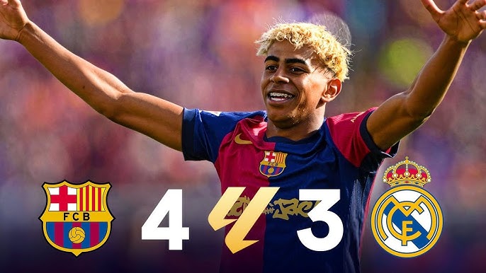 WATCH Highlights Barcelona 4-3 Real Madrid 2025.05.11 Ngôi Vương chờ Yamal, La Liga Highlight, La Liga Full Highlight, La Liga Full Goals Highlight, Clip kết quả bóng đá Tây Ban Nha hôm nay, Clip bóng đá Tây Ban Nha, Barcelona Full Goals Highlight, Real Madrid Full Goals Highlight