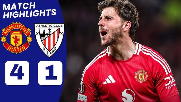 WATCH Highlights Man United 4-1 Athletic Bilbao 2025.05.08 Mason Mount lập cú đúp, Europa League Full Goals Highlight, UEFA Europa League Full Goals Highlights, Europa Conference League Full Goals Highlight, Cup C2 Europa League, Clip kết quả bóng đá Cúp C2 Châu Âu hôm nay, Video bóng đá Cúp C2 Châu Âu, Man United Full Goals Highlights, Athletic Bilbao Full Goals Highlight