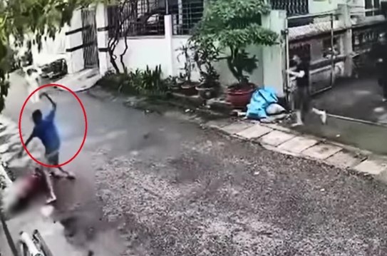 Clip bố ruột chém con gái trọng thương ở Hải Phòng, Do mâu thuẫn gia đình người cha đã dùng dao chém con gái ở Hải Phòng, Clip bố chém con gái ở Kiến Thụy Kiến An, Clip tin tức, Clip tin tức pháp luật