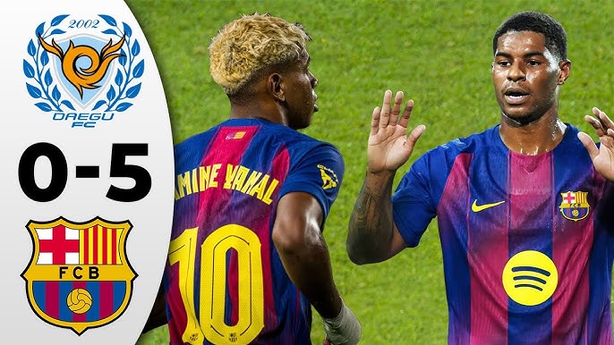 WATCH Daegu 0-5 Barcelona 2025.08.04 Full Highlights, Club Friendly Football, Friendly Match, Giao Hữu Friendly Match, Barcelona Full Goals Highlight, Cup Giao Hữu, Bóng đá giao hữu, Cup bóng đá Giao Hữu Quốc Tế, Clip bóng đá Giao Hữu Quốc Tế, Giao Hữu Quốc Tế