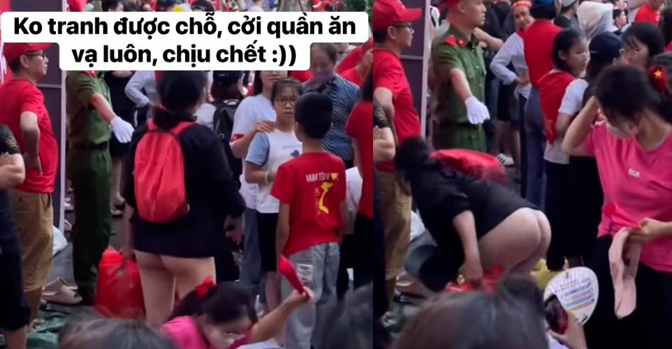 Clip SHOCK không tranh được chỗ xem duyệt binh cô gái cởi truồng ăn vạ, Clip không tranh được chỗ xem cô gái cởi quần ăn vạ, Clip không tranh được chỗ xem cô gái cởi truồng ăn vạ, Clip tin tức, Clip trend, Clip trend hot nhất hôm nay, Clip trend tik tok gái xinh, Clip hot nhất hôm nay