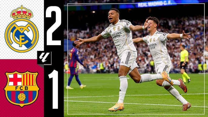 WATCH Real Madrid 2-1 Barcelona Full Highlights & Goals Extended 2025.10.26 Mbappe goals, Video Real Madrid 2-1 Barcelona Highlights, Real Madrid Full Goals Highlight, Barcelona Full Goals Highlight, La Liga Full Goals Highlight, La Liga Highlight, Clip bóng đá Tây Ban Nha, Clip kết quả bóng đá Tây Ban Nha hôm nay
