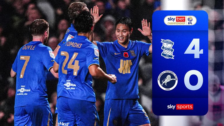 WATCH Birmingham City 4-0 Millwall Full Highlights Goals 2025.11.04, Video Birmingham City 4-0 Millwall Highlights, Birmingham City Full Goals Highlights, See video results Birmingham City vs Millwall, Millwall Full Goals Highlights, Birmingham Full Goals Highlights, Championship Full Goals Highlights, Play Off Championship 2024, Result Football Today 2025-11-04, Kết quả bóng đá hôm nay 2025-11-04