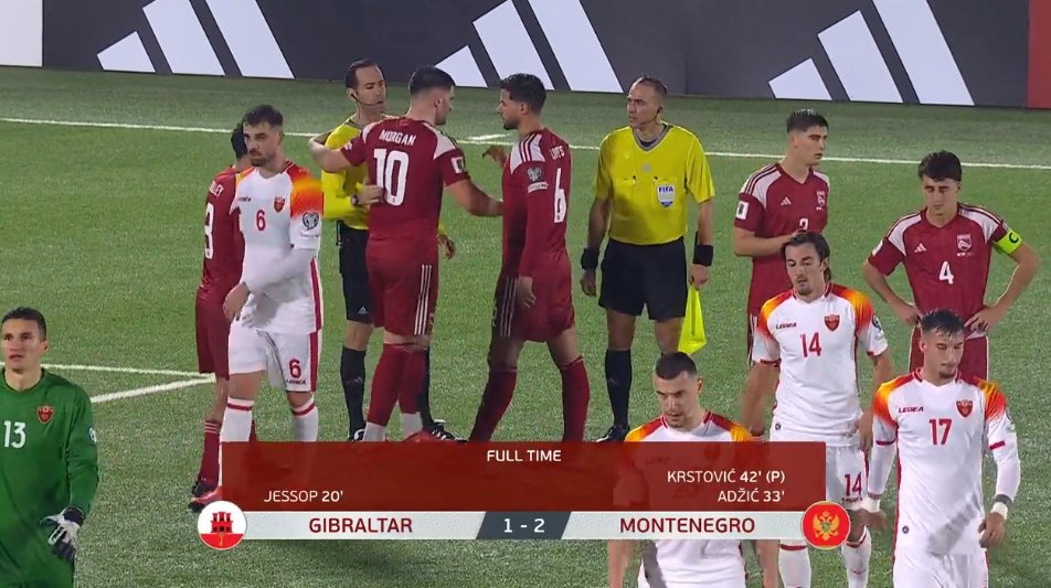 Watch Gibraltar 1-2 Montenegro Full Extended Highlights & Goals 2025.11.14, WC 2026 Qualifiers Full Highlights, Video Gibraltar 1-2 Montenegro Highlights, Video Vòng Loại World Cup 2026, Video bóng đá World Cup 2026, Clip bóng đá Vòng Loại World Cup 2026, World Cup 2026, Vòng loại World Cup 2026, Video bàn thắng World Cup 2026, World Cup 2026 Qualifiers, Result Football Today 2025-11-14, Kết quả bóng đá hôm nay 2025-11-14