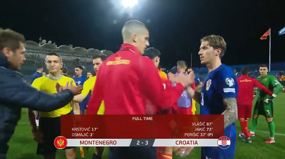 Watch Montenegro 2-3 Croatia Full Extended Highlights & Goals 2025.11.17, WC 2026 Qualifiers Full Highlights, Video Montenegro 2-3 Croatia Highlights, See video results Montenegro vs Croatia all goals, Montenegro Full Goals Highlight, Croatia Full Goals Highlight, Vòng loại World Cup 2026, Video bóng đá World Cup 2026, Video bàn thắng World Cup 2026, Clip bóng đá Vòng Loại World Cup 2026, World Cup 2026, World Cup 2026 Qualifiers, Video Vòng Loại World Cup 2026, Result Football Today 2025-11-17, Kết quả bóng đá hôm nay 2025-11-17