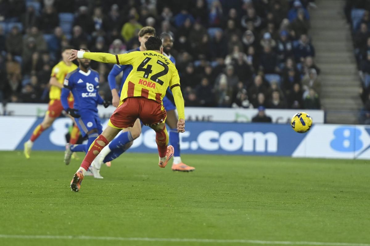 Watford secured their first consecutive wins of the season as they beat Leicester City 2-1 at the King Power Stadium. WATCH Leicester 1-2 Watford Full Highlights & Goals 2025.12.26, Championship Full Goals Highlights, Video Leicester 1-2 Watford Highlights, See highlights Leicester vs Watford, Leicester City Full Goals Highlight, Watford Full Goals Highlight, Cúp bóng đá liên đoàn Anh, Xem bóng đá trực tiếp ngoại hạng Anh, Latest Football Highlights, Latest Football Full Highlights, Kết quả bóng đá hôm nay 2025-12-26, Result Football Today 2025-12-26