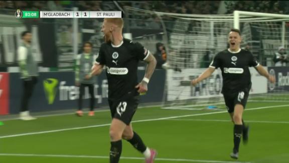 Watch M'gladbach 1-2 St Pauli Full Highlights & Goals 2025.12.02, Video M'gladbach 1-2 St Pauli Full Highlights, See video results M'gladbach vs St Pauli, M'gladbach Full Goals Highlights, St Pauli goals Highlights, DFB-Pokal Full Goals Highlights, DFB Pokal Full Goals Highlight, Clip bóng đá ngoại hạng Đức, Clip bóng đá Đức, Clip kết quả bóng đá Đức hôm nay, Kết quả bóng đá hôm nay 2025-12-02, Result Football Today 2025-12-02