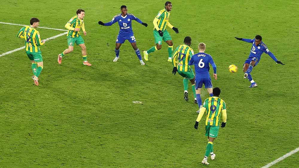 Leicester 2-1 West Brom: An exciting match, with Leicester winning 2-0 through Abdul Fatawu and Jordan Ayew. Karlan Grant scored for West Brom, WATCH Leicester 2-1 West Brom Full Highlights Extended 2026.01.05, Championship Full Goals Highlights, Video Leicester 2-1 West Brom Highlights, Leicester City Full Goals Highlight, Leicester 2-1 West Brom result, West Bromwich Full Goals Highlights, Latest Football Highlights, Latest Football Full Highlights, Result Football Today 2026-01-05, Kết quả bóng đá hôm nay 2026-01-05