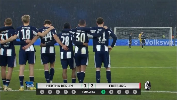Hertha Berlin 1-1 SC Freiburg Full Highlights 2026.02.10, DFB Pokal Full Goals Highlight, DFB-Pokal Full Goals Highlights, Hertha Berlin vs SC Freiburg result, Hertha Berlin Full Goals Highlight, SC Freiburg Goals Highlights, Clip bóng đá ngoại hạng Đức, Clip kết quả bóng đá Đức hôm nay, Clip bóng đá Đức, Latest Football Full Highlights, Latest Football Highlights, Result Football Today 2026-02-10, Kết quả bóng đá hôm nay 2026-02-10