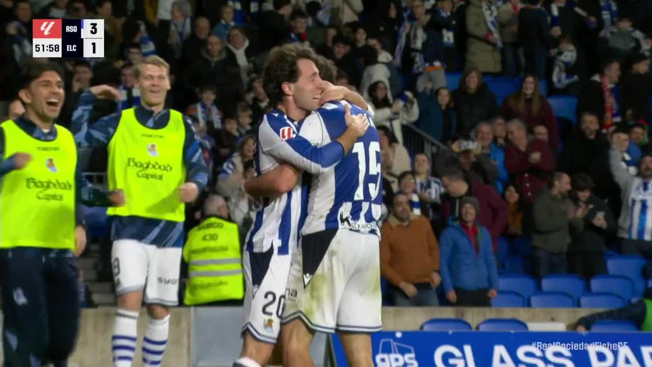 VIDEO Real Sociedad 3-1 Elche Full Highlights 2026.02.07, La Liga Highlight, La Liga Full Highlight, La Liga Full Goals Highlight, Video Real Sociedad 3-1 Elche all goals, Real Sociedad vs Elche result, Real Sociedad Full Goals Highight, Elche Full Goals Highlight, Clip bóng đá Tây Ban Nha, Clip kết quả bóng đá Tây Ban Nha hôm nay, Latest Football Full Highlights, Latest Football Highlights, Result Football Today 2026-02-07, Kết quả bóng đá hôm nay 2026-02-07