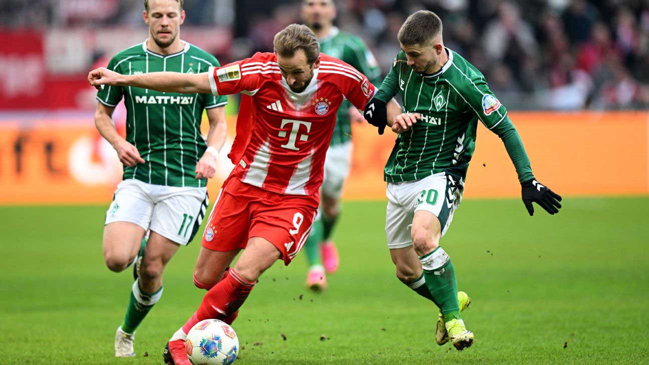 Werder Bremen 0-3 Bayern Munich Full Highlights Extended 2026.02.14, Bundesliga Full Goals Highlight, Video Werder Bremen 0-3 Bayern Munich all goals, Werder Bremen vs Bayern Munich result, Werder Bremen Full Goals Highlights, Bayern Munich Full Goals Highlight, Clip bóng đá ngoại hạng Đức, Clip bóng đá Đức, Clip kết quả bóng đá Đức hôm nay, Latest Football Highlights, Latest Football Full Highlights, Result Football Today 2026-02-14, Kết quả bóng đá hôm nay 2026-02-14
