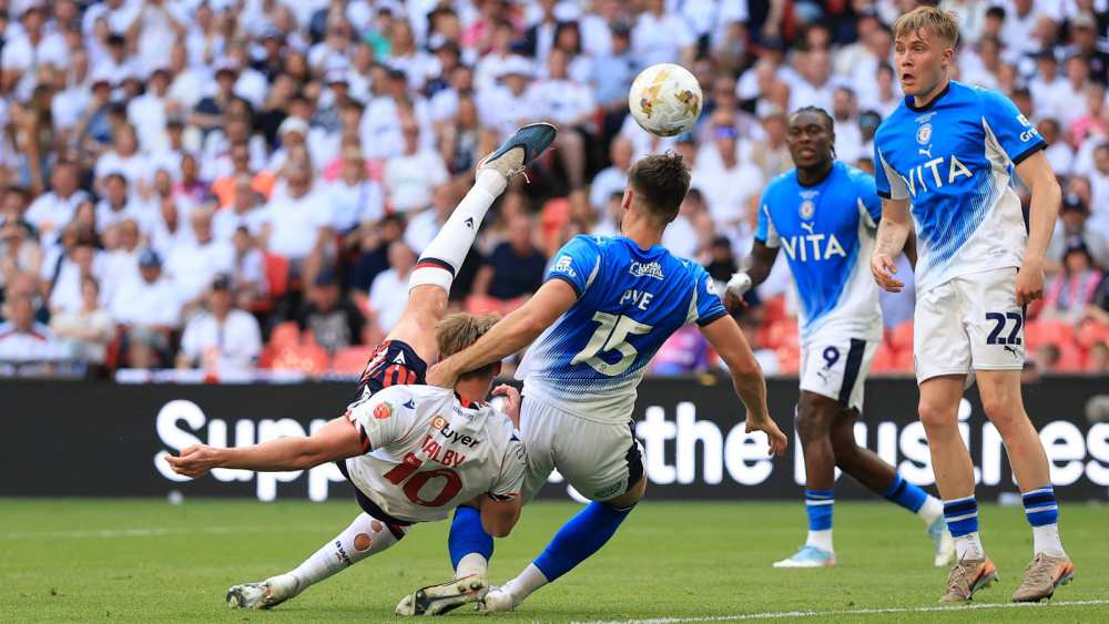 WATCH Bolton 4-1 Stockport Full Highlights 2026.05.24, League One Play-off Final 2025-26, EFL League One Highlights, One hour premier league football highlights, Video Bolton vs Stockport all goals & highlights, Bolton Goals Highlights, Stockport County Full Goals Highlights, Video Stockport vs Port all goals & highlights, Latest Football Highlights, Latest Football Full Highlights, Result Football Today 2026-05-24, Kết quả bóng đá hôm nay 2026-05-24