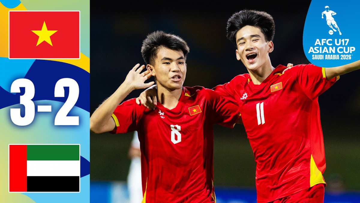 FULL HIGHLIGHT U17 Vietnam vs U17 United Arab Emirates 2026.05.13, Video U17 Vietnam vs U17 United Arab Emirates all goals & highlights, Video U17 Vietnam vs U17 UAE all goals & highlights, AFC U17 Asian Cup 2026, Latest Football Full Highlights, Latest Football Highlights, Kết quả bóng đá hôm nay 2026-05-13, Result Football Today 2026-05-13, Football Full Highlight, Football Full Goals Highlight
