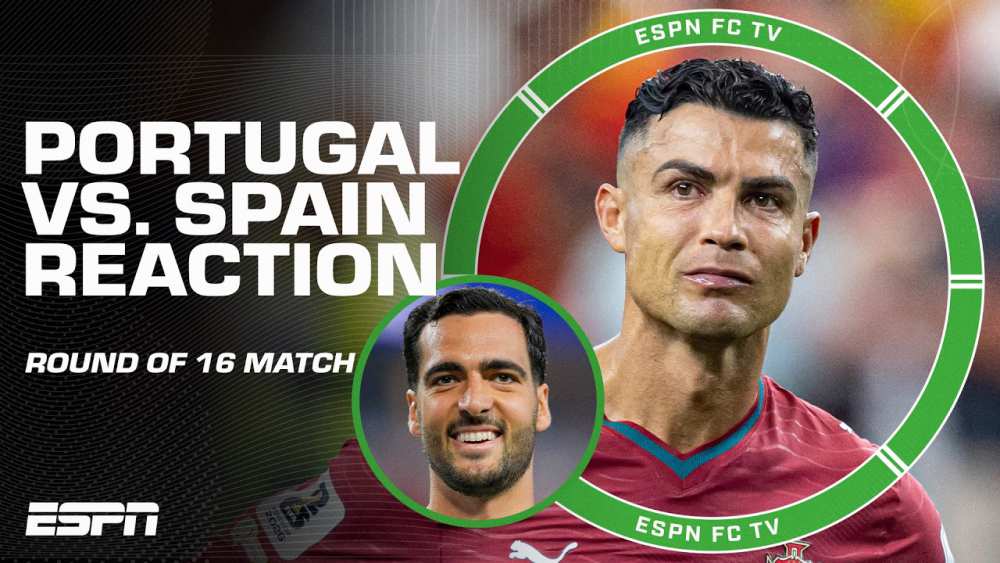 Portugal vs Spain commentary reaction World Cup 2026, ESPN FC Portugal Spain reaction, Spain beats Portugal Round of 16 analysis, Portugal eliminated World Cup 2026 reaction, Spain vs Portugal World Cup highlights and commentary, ESPN FC World Cup 2026 Portugal analysis, Spain World Cup Round of 16 victory reaction, Portugal World Cup exit expert analysis, FIFA World Cup 2026 Spain Portugal review, Portugal disappointment after Spain win World Cup 2026, Watch Portugal vs Spain Full Match Highlights 2026.07.06, Full replay Portugal vs Spain World Cup 2026, Full match Portugal vs Spain World Cup 2026, Portugal  Full Goals Highlight, Spain Full Goals Highlight, Video Vòng Loại World Cup 2026, Vòng loại World Cup 2026, Video bàn thắng World Cup 2026, World Cup 2026 Qualifiers, vong loai world cup 2026, Video bóng đá World Cup 2026, World Cup 2026, Clip bóng đá Vòng Loại World Cup 2026, Latest Football Highlights, Latest Football Full Highlights, Football Full Highlight, Football Full Goals Highlight, Kết quả bóng đá hôm nay 2026-07-06, Result Football Today 2026-07-06