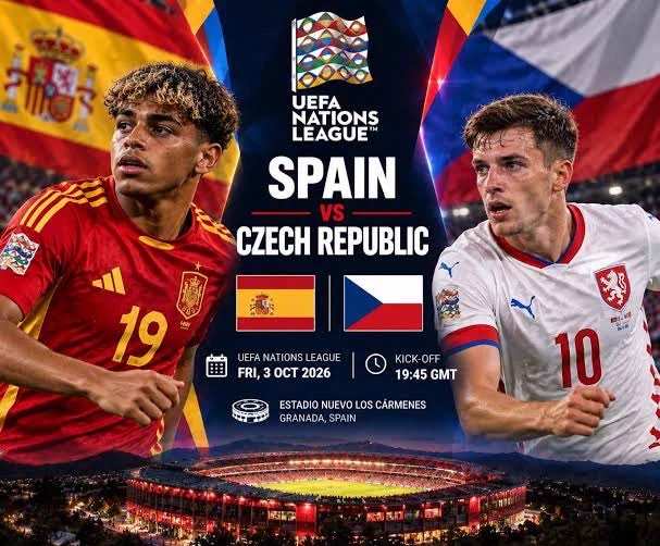 WATCH VIDEO Spain vs Czechia Highlights Full HD 03 Oct 2026, UEFA Nations League, UEFA Nations League Goals Highlight, Watch Spain vs Czechia highlights full hd, Full replay match Spain vs Czechia Full HD, See clip Spain vs Czechia hoofoot full hd, Spain Full Goals Highlights, Latest Football Full Highlights, Latest Football Highlights, Kết quả bóng đá hôm nay 2026-10-03, Result Football Today 2026-10-03