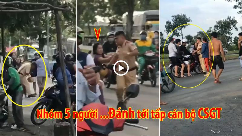 Clip nhóm người đánh hội đồng CSGT ở TPHCM, Full clip nhóm người dân hành hung CSGT ở TPHCM, Clip 3 CSGT đánh người vi phạm, Clip 3 CSGT Bắc Giang đánh người vi phạm, Clip CSGT đánh tài xế vi phạm túi bụi, Clip 3 CSGT đánh hội đồng lái xe vi phạm, Full clip 3 cảnh sát giao thông đánh người vi phạm