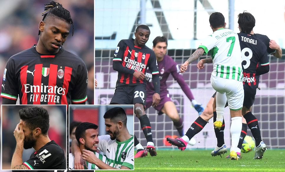 AC Milan 2-5 Sassuolo 2023.01.29 Full Highlights, Watch highlights AC Milan 2-5 Sassuolo, Video AC Milan 2-5 Sassuolo highlights, AC Milan 2-5 Sassuolo, Serie A Highlight, Serie A Full Goals Highlight, AC Milan Full Goals Highlight, Sassuolo Full Highlight, Sassuolo Full Goals Highlight