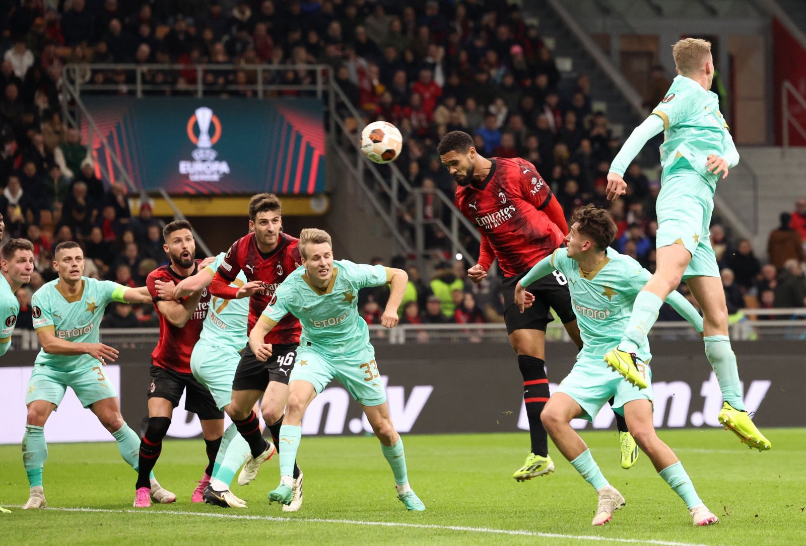 Watch Video AC Milan 4-2 Slavia Prague 2024.03.07 Goals Highlights, Video bóng đá Cúp C2 Châu Âu, Cup C2 Europa League, Clip kết quả bóng đá Cúp C2 Châu Âu hôm nay, Video highlights AC Milan 4-2 Slavia Prague, Clip AC Milan 4-2 Slavia Prague highlights, See live result AC Milan 4-2 Slavia Prague, Video kết quả AC Milan 4-2 Slavia Prague, Clip bàn thắng AC Milan 4-2 Slavia Prague, AC Milan Full Goals Highlight, Slavia Prague Goals Highlights, Europa League Full Goals Highlight