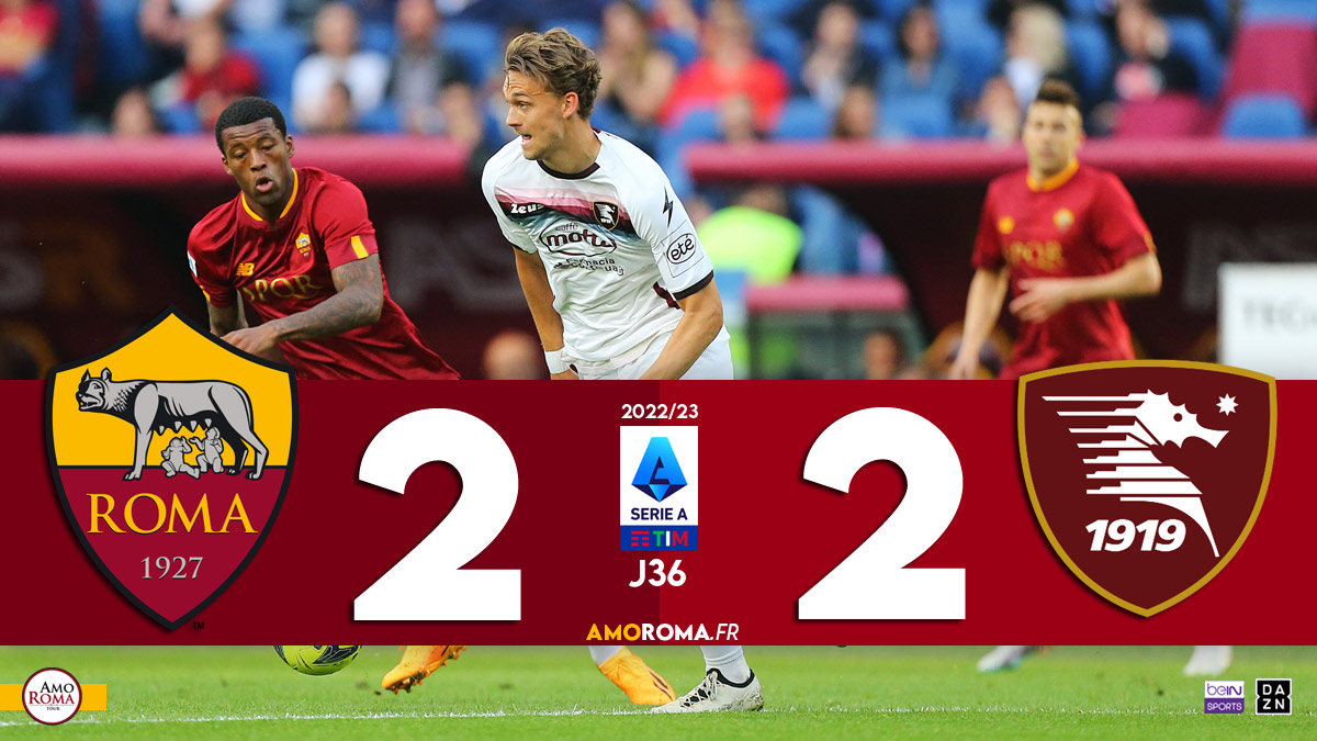 AS Roma 2-2 Salernitana 2023.05.22 Extended Highlights, Serie A Full Goals Highlight, Serie A Highlight, Watch video highlights AS Roma 2-2 Salernitana, AS Roma Full Goals Highlight, Salernitana Full Goals Highlight