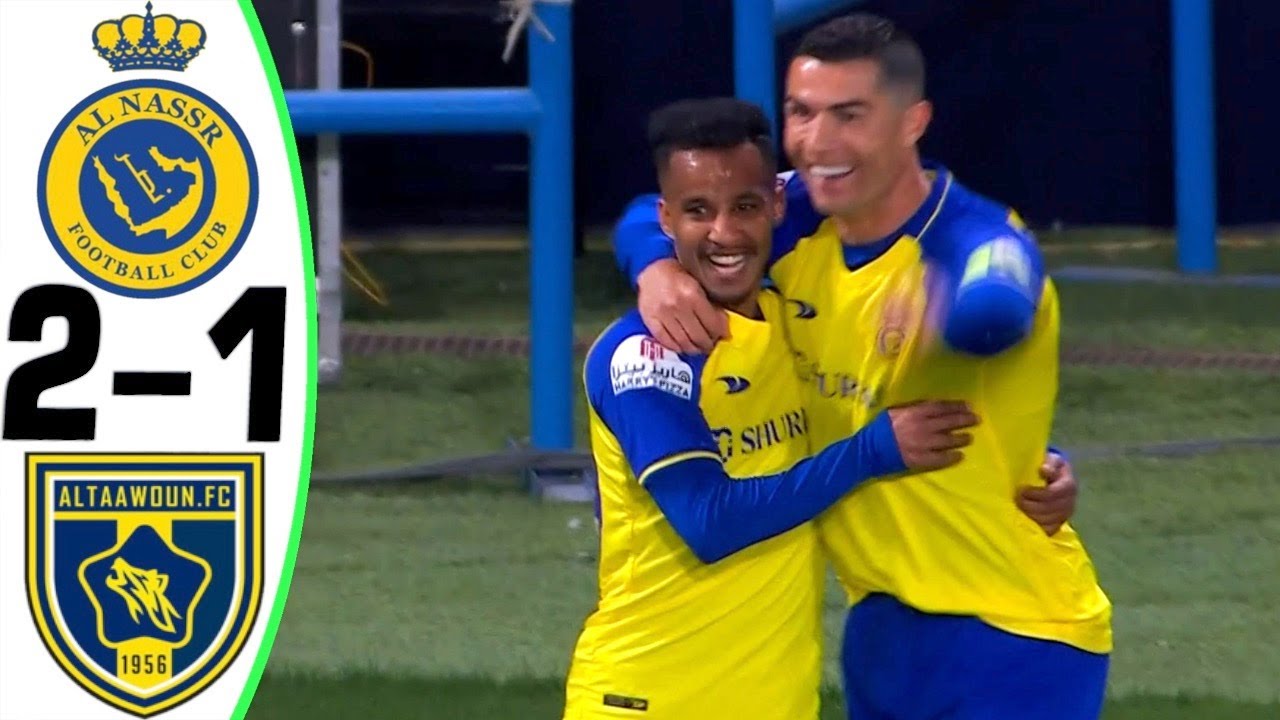Al Nassr 2-1 Al Taawoun 2023.02.17 Ronaldo Spotlights, Saudi Pro League Full Goals Highlights, Al Fateh 2-2 Al-Nassr Saudi Pro League Highlights, Watch highlights Al Nassr 2-1 Al Taawoun, Video Al Nassr 2-1 Al Taawoun highlights, Cristiano Ronaldo The Best Goals, Al-Nassr Full Goals Highlights, Al Taawoun Full Goals Highlights, Ronaldo Poker Al Nassr, Ronaldo Scored Poker Al Nassr