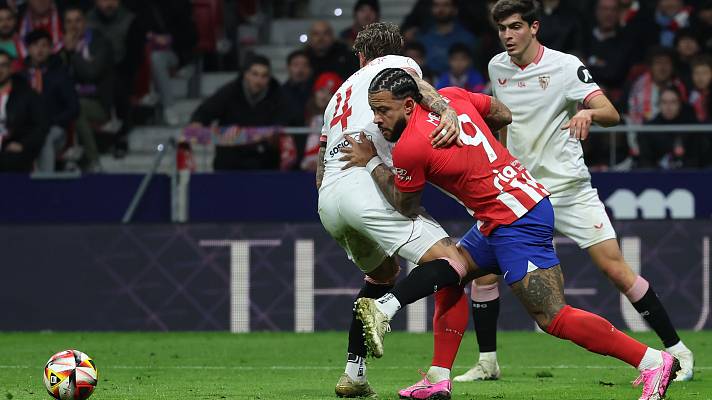 Watch Video Atletico Madrid 1-0 Sevilla 2024.01.25 All Goals Highlights, Copa del Rey Full Goals Highlight, Watch highlights Atletico Madrid 1-0 Sevilla, Video goals Atletico Madrid 1-0 Sevilla, Clip Atletico Madrid 1-0 Sevilla highlights, See live result Atletico Madrid 1-0 Sevilla, Atletico Madrid Full Goals Highlight, Sevilla Full Goals Highlight, Cúp Nhà Vua Tây Ban Nha, Clip bóng đá Tây Ban Nha, Clip kết quả bóng đá Tây Ban Nha hôm nay