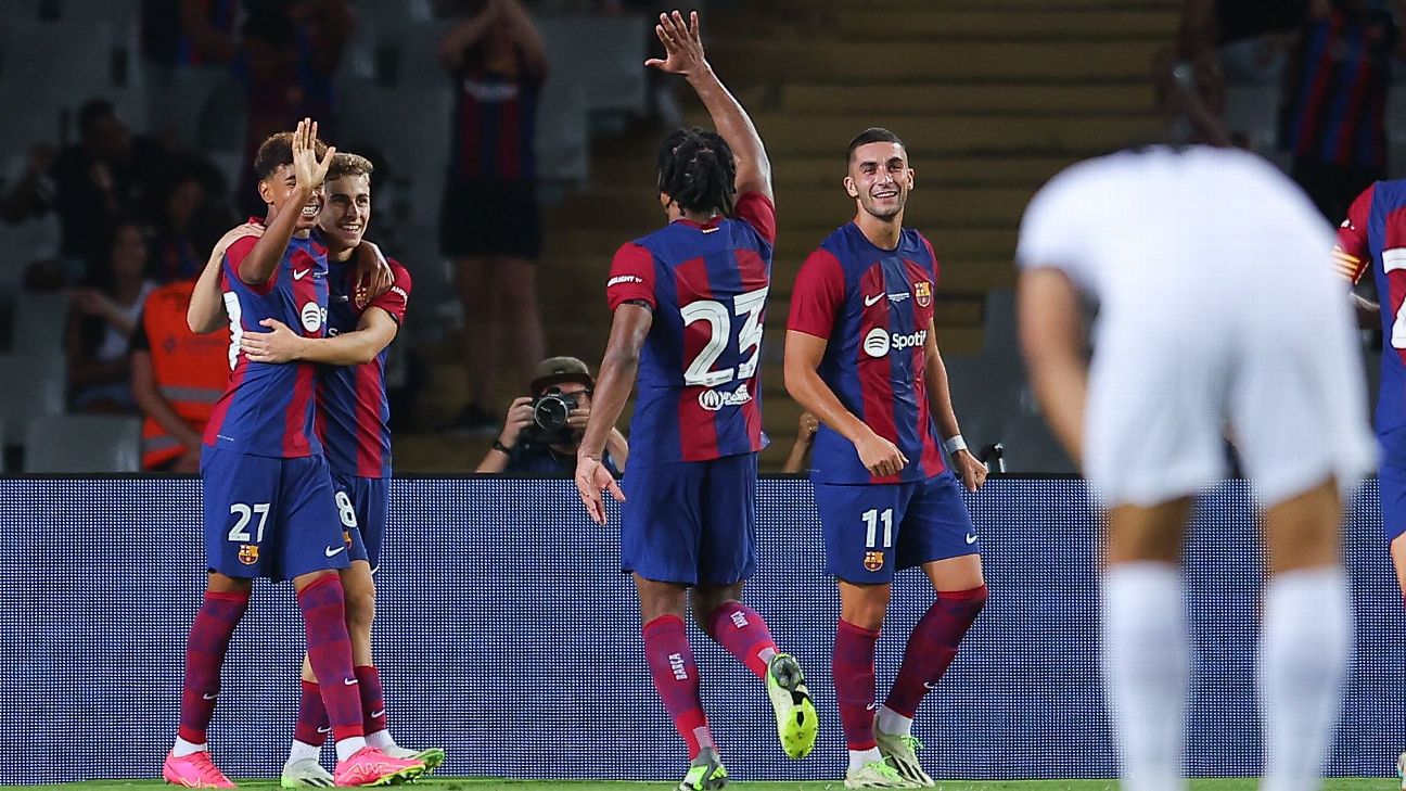 Barcelona 4:2 Tottenham 2023.08.08 Full HD, Club Friendly Football, Club Friendlies Full Goals Highlight, Friendlies Match Goals League, Video bàn thắng Barcelona 4:2 Tottenham, Clip highlights Barcelona 4:2 Tottenham, Barcelona 4:2 Tottenham, Barcelona Full Goals Highlight, Tottenham Full Goals Highlights