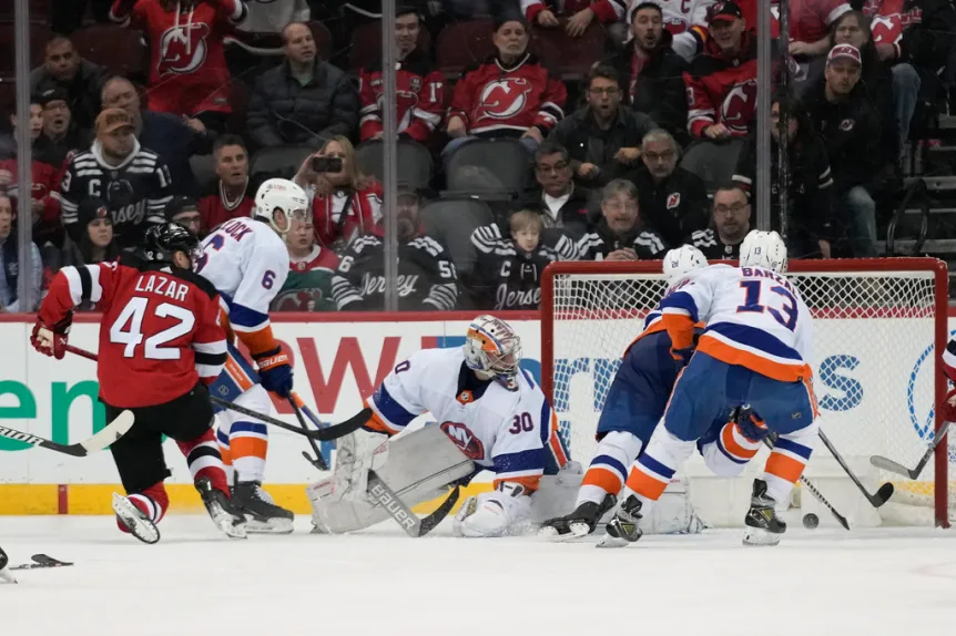 Curtis Laza, Islanders, NHL Highlights | Islanders vs Devils November 28 2023, NHL Highlights | Islanders vs Devils 2023.11.28, NHL Highlights | Islanders vs Devils 2023-11-28, Jack Hughes, Nico Hischier, NHL Soccer, Video Highilghts NFL Soccer, Soccer clip, Video clip soccer, World Cup Soccers