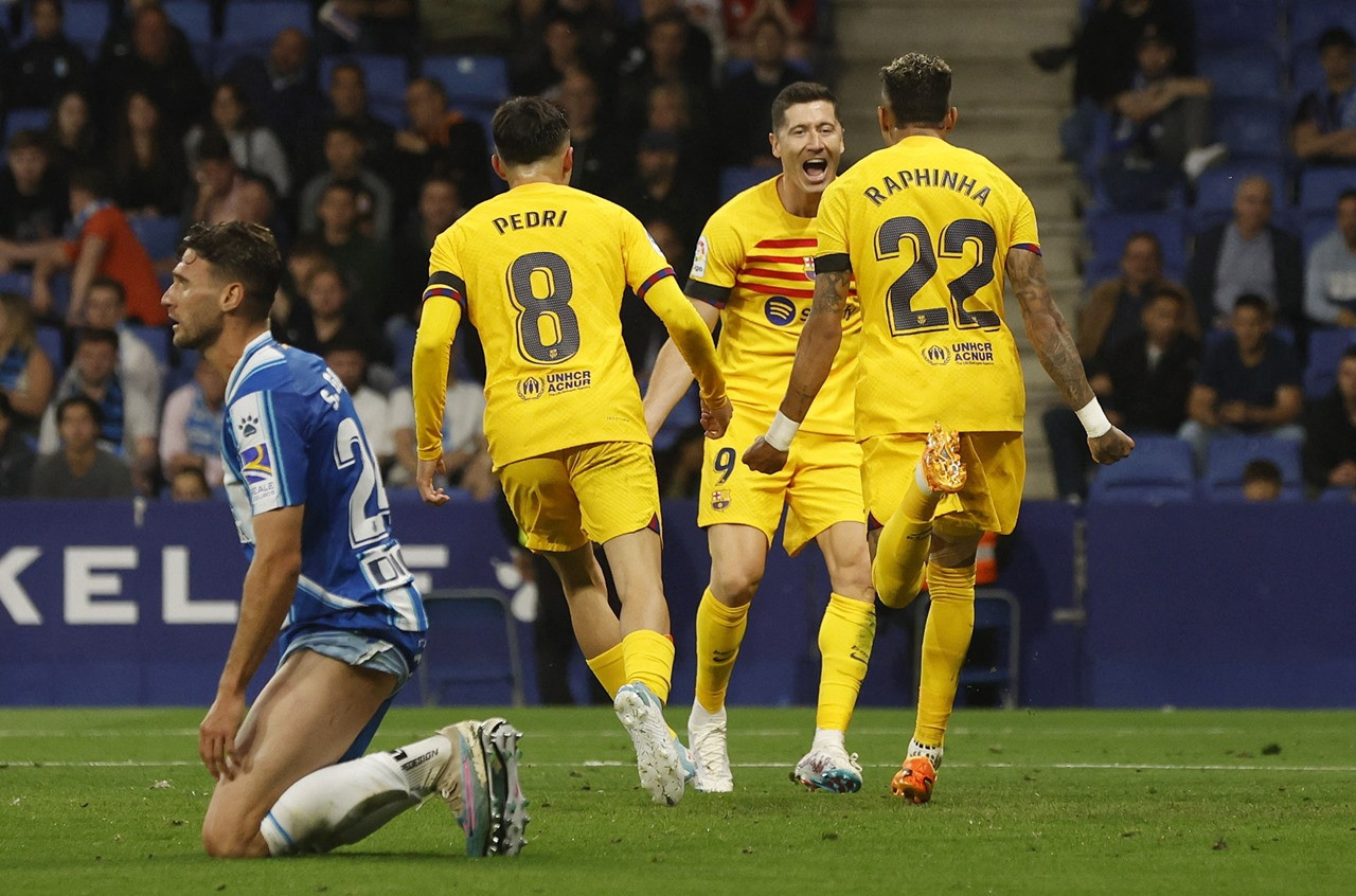 Espanyol 2:4 Barcelona 2023.05.14 Highlights, Barca Early Victory 4 Rounds 2022-2023, La Liga Highlight, La Liga Full Goals Highlight, La Liga Full Highlight, Watch video Espanyol 2:4 Barcelona highlights, Espanyol Full Goals Highlight, Barcelona Full Goals Highlight