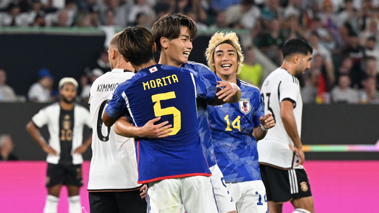 Germany 1:4 Japan 2023.09.09 Goals Highlights, Friendly Match, Club Friendlies Full Goals Highlight, Friendlies Match Goals League, Video goals Germany 1:4 Japan highlights, Germany 1:4 Japan highlights, Đức 1-4 Nhật Bản, Video highlights Đức 1-4 Nhật Bản giao hữu, Bóng đá giao hữu, Germany Full Goals Highlight, Japan Full Goals Highlight