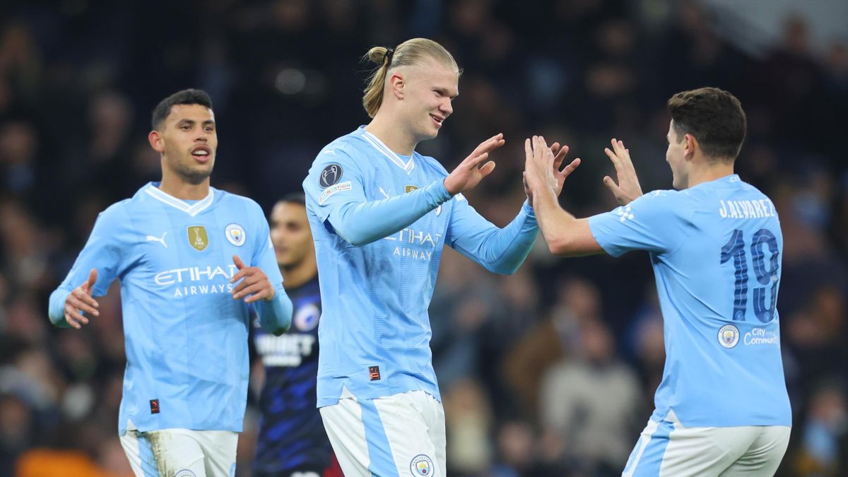 Watch Highlights Manchester City 3-1 Copenhagen 2024.03.06 Haaland tiếp tục nổ súng, Clip bóng đá Cúp C1 Châu Âu, Clip kết quả bóng đá Cúp C1 Châu Âu hôm nay, Manchester City 3-1 Copenhagen, Video highlights Manchester City 3-1 Copenhagen, Clip Manchester City 3-1 Copenhagen highlights, See live result Manchester City 3-1 Copenhagen, Manchester City Full Goals Highlight, Copenhagen Full Goals Highlights, Champions League Full Goals Highlight, Video kết quả Manchester City 3-1 Copenhagen, Clip bàn thắng Manchester City 3-1 Copenhagen