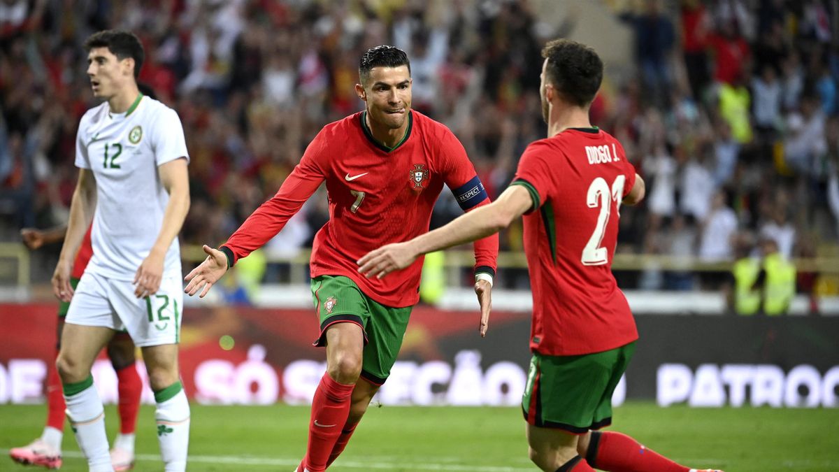 Watch Highlights VIDEO Portugal 3-0 Ireland Không thể cản Ronaldo, Friendly Match, Giao Hữu Friendly Match, Video highlights Portugal 3-0 Ireland, Clip Portugal 3-0 Ireland highlights, See live result Portugal 3-0 Ireland, Clip bàn thắng Portugal 3-0 Ireland, Video trận đấu Portugal 3-0 Ireland, Portugal Full Goals Highlight, Northern Ireland Full Goals Highlight, Giao Hữu Quốc Tế, Bóng đá giao hữu, Cup Giao Hữu, Clip bóng đá Giao Hữu Quốc Tế, Cup bóng đá Giao Hữu Quốc Tế