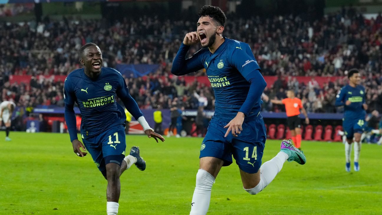 Watch Sevilla 2-3 PSV 2023.11.29 All Goals Highlights, Champions League Full Goals Highlight, UEFA Champions League Full Goals Highlights, Clip bóng đá Cúp C1 Châu Âu, Clip kết quả bóng đá Cúp C1 Châu Âu hôm nay, Sevilla 2-3 PSV, Video highlights Sevilla 2-3 PSV, Clip bàn thắng Sevilla 2-3 PSV, Video kết quả Sevilla 2-3 PSV, Watch Sevilla 2-3 PSV all goals highlights, Sevilla Full Goals Highlight, PSV Eindhoven Full Goals Highlight