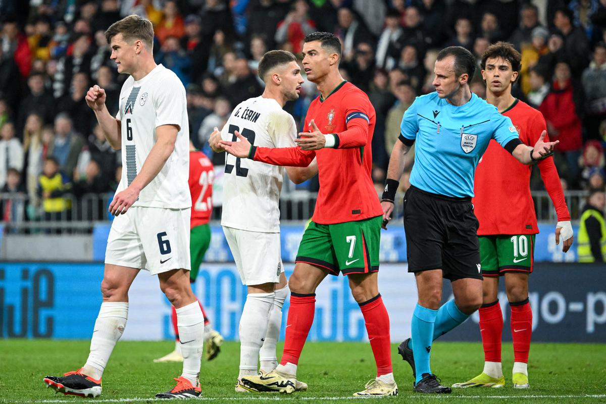 Watch Video Slovenia 2-0 Portugal 2024.03.26 Có Ronaldo cũng như không, Giao Hữu Friendly Match, Friendly Match, Slovenia 2-0 Portugal highlights, Clip highlights Slovenia 2-0 Portugal, See live result Slovenia 2-0 Portugal, Clip bàn thắng Slovenia 2-0 Portugal, Xem highlights Slovenia 2-0 Bồ Đào Nha, Slovenia Full Goals Highlight, Portugal  Full Goals Highlight