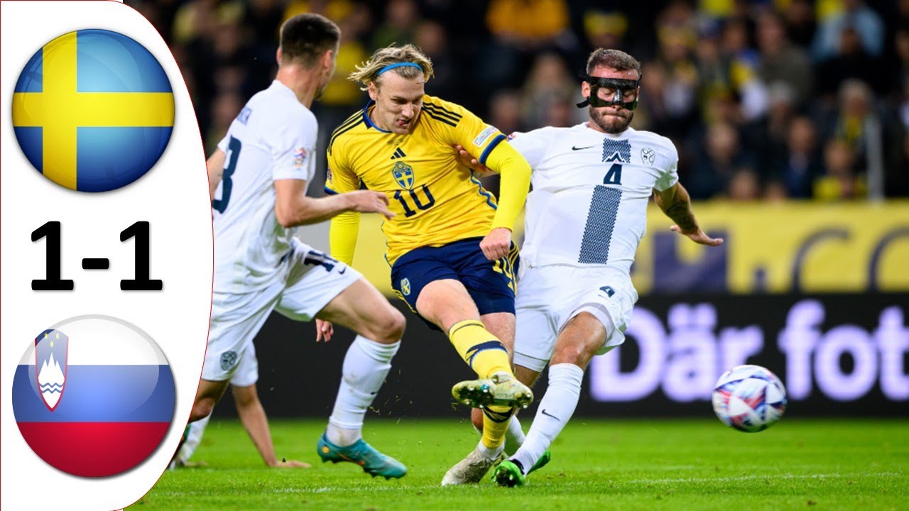 UEFA Nations League Goals Highlight, Watch Sweden 1-1 Slovenia Nations League, Video Highlights Sweden 1-1 Slovenia Nations League 2022.09.27, Sweden Full Goals Highlight, Slovenia Full Goals Highlight