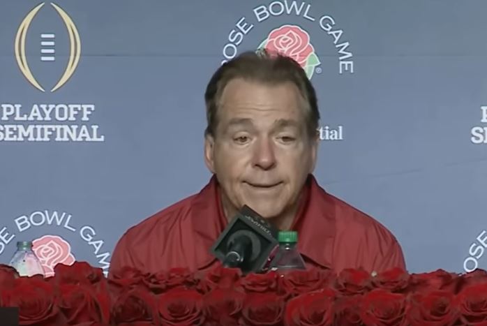 Alabama's 27-20 to Michigan, Highlights Alabama's 27-20 to Michigan, Alabama's 27-20 losse to Michigan in the Rose Bowl, Video Jalen Milroe reacts after Alabamas 27-20 overtime loss to Michigan, Video The Michigan defense stops Jalen Milroe on fourth down, Nick Saban details the STRATEGY behind Alabamas FINAL Rose Bowl play, Alabama Crimson Tide, College football playoff, Nick saban, Alabamas FINAL Rose Bowl, NFL News HOT Video, NFL Highlights, NFL Soccer, Watch Video NFL Highlights, Michigan, Alabama