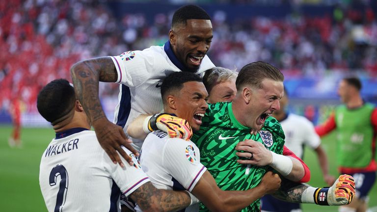 Watch VIDEO Highlights England 1-1 (Penalty 5-3) Switzerland 2024.07.06 Pickford người hùng, Euro 2024 QuaterFinals, Euro 2024, Full Match Euro 2024, Euro 2024 Full Goals Highlights, Video highlights England 1-1 Switzerland, Clip England 1-1 Switzerland all goals highlights, See live result England 1-1 Switzerland, Clip bàn thắng England 1-1 Switzerland, video trận đấu England 1-1 Switzerland, England Full Goals Highlight, Switzerland Full Goals Highlight