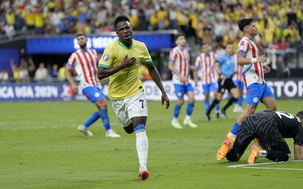 Watch VIDEO Highlights Paraguay 1-4 Brazil 2024.06.29 All Goals, Copa America 2024, Copa America Full Goals Highlights, Video highlights Paraguay 1-4 Brazil, Clip Paraguay 1-4 Brazil all goals highlights, See live result Paraguay 1-4 Brazil, Clip bàn thắng Paraguay 1-4 Brazil, Video trận đấu Paraguay 1-4 Brazil, Paraguay Full Goals Highlight, Brazil Full Goals Highlight