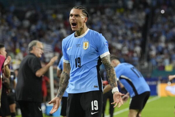 Watch VIDEO Highlights Uruguay 3-1 Panama 2024.06.24 Nunez tỏa sáng, Copa America 2024, Copa America Full Goals Highlights, Video highlights Uruguay 3-1 Panama, Clip Uruguay 3-1 Panama highlights, See live result Uruguay 3-1 Panama, Clip bàn thắng Uruguay 3-1 Panama, Video trận đấu Uruguay 3-1 Panama, Uruguay Full Goals Highlight, Panama Football Highlights
