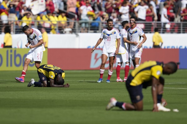 Watch VIDEO Highlights Ecuador 1-2 Venezuela 2024.06.23 All Goals, Copa America 2024, Copa America Full Goals Highlights, Video highlights Ecuador 1-2 Venezuela, Clip Ecuador 1-2 Venezuela all goals highlights, See live result Ecuador 1-2 Venezuela, Clip bàn thắng Ecuador 1-2 Venezuela, Video trận đấu Ecuador 1-2 Venezuela, Ecuador Full Goals Highlight, Venezuela Full Goals Highlight
