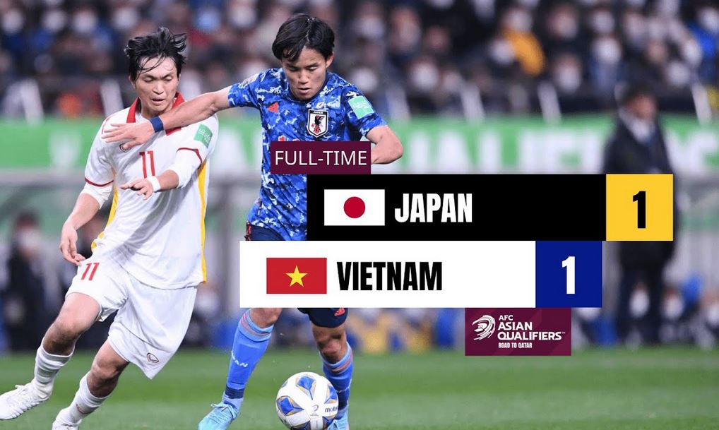 VIDEO Full Trận Đấu Nhật Bản 1-1 Việt Nam (Vòng Loại Asian Cup 2022), VIDEO Full Match Japan 1-1 Viet Nam (Asian Qualifiers 2022), Vietnam secured a historic point to round off their AFC Asian Qualifiers, Japan 1-1 Viet Nam in AFC Asian Qualifiers Road to Qatar, Asian Cup Football, See Full Game Japan vs Viet Nam in Asian 1-1, Full Match Japan vs Viet Nam Asian Cup 1-1, Asian Cup Highlights, Clip bóng đá Việt Nam, Bóng đá Việt Nam, Qatar Full Goals Highlight, Xem Highlight Bồ Đào Nha 3-0 Qatar, Watch Full Highight Portugal 3-0 Qatar, Bồ Đào Nha 3-0 Qatar Full Goals Highight, Full Match Final FIFA World Cup 2022, Hot girl World Cup 2022 lộ clip khoe hàng
