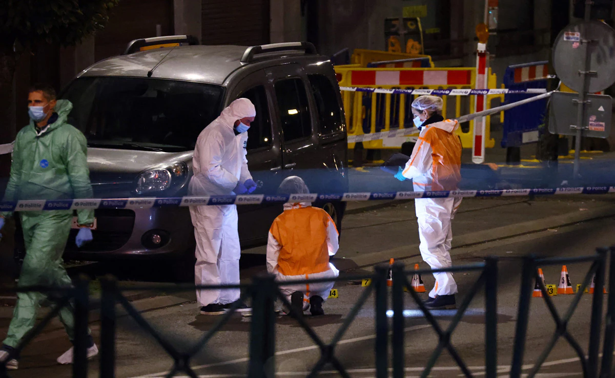 Bỉ 1-1 Thụy Điển, Two people have been shot dead in central Brussels, Clip Brussels Belgium, Two Swedish nationals were shot dead in Brussels late Monday by a suspect who remains at large, Gunman Kills 2 Swedes In Brussels, Frances Macron Calls It Islamist Attack, Belgium 1-1 Sweden, Euro qualifier match against Belgium this evening in the capital, Euro 2024, Euro Qualifiers 2024, Vòng loại Euro 2024, Video Euro Qualifiers 2024, Full Match Euro 2024, Euro 2024 Full Goals Highlights, Video Vòng Loại Euro 2024