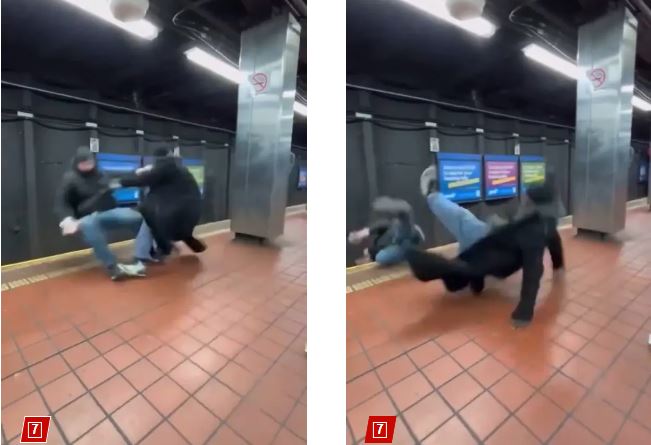 Philadelphia news, VIDEO Man killed on train during fight in Philadelphia, Disturbing footage Philadelphia, Clip of man being pushed onto train tracks and stabbed to death at Philadelphia, Video clip Market-Frankford, Clip of 2 men arguing near train tracks in Philadelphia, The two men are seen arguing near the subway platform’s edge as the train can be heard pulling into the station, Today News Philadelphia, Today news Video, Hot news today, News hot today, US news video today, US news today, US today news, Post news hot today, Hot news today on the world